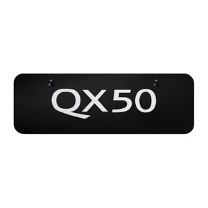 Au-TOMOTIVE GOLD | License Plate Covers and Frames | Infiniti QX50 | AUGD9898