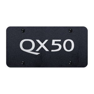 Au-TOMOTIVE GOLD | License Plate Covers and Frames | Infiniti QX50 | AUGD9899