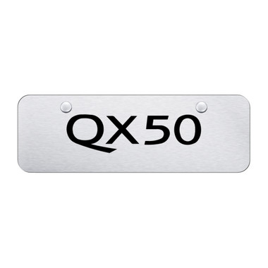 Au-TOMOTIVE GOLD | License Plate Covers and Frames | Infiniti QX50 | AUGD9900