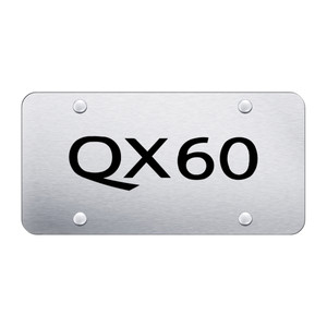 Au-TOMOTIVE GOLD | License Plate Covers and Frames | Infiniti QX60 | AUGD9904