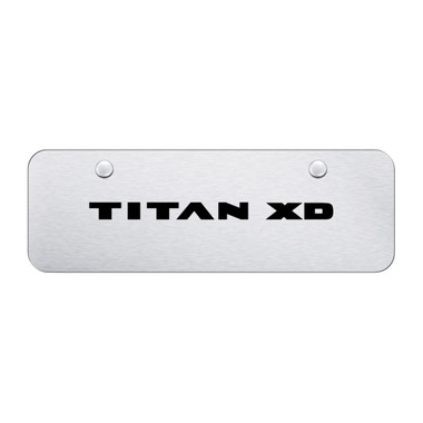 Au-TOMOTIVE GOLD | License Plate Covers and Frames | Nissan Titan | AUGD9918