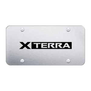 Au-TOMOTIVE GOLD | License Plate Covers and Frames | Nissan Xterra | AUGD9921