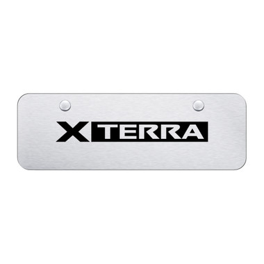 Au-TOMOTIVE GOLD | License Plate Covers and Frames | Nissan Xterra | AUGD9922