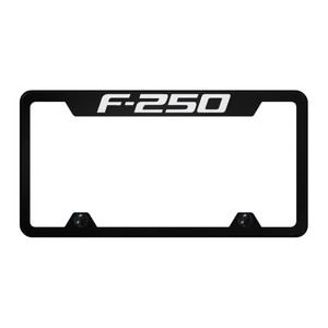 Au-TOMOTIVE GOLD | License Plate Covers and Frames | Ford Super Duty | AUGDA030