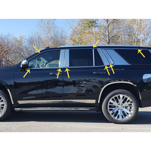 Luxury FX | Window Trim | 21-22 Chevrolet Tahoe | LUXFX4163