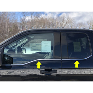 Luxury FX | Window Trim | 21-22 Ford F-150 | LUXFX4167
