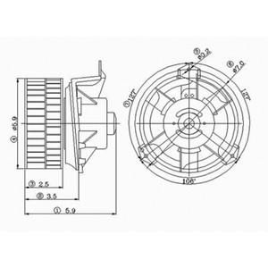 Upgrade Your Auto | HVAC Parts and Accessories | Universal | CRSHA00942