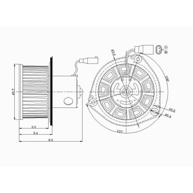 Upgrade Your Auto | HVAC Parts and Accessories | Universal | CRSHA00943