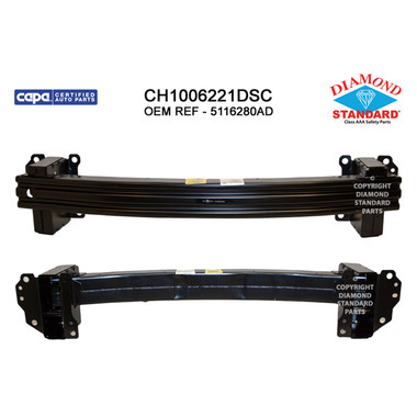 Upgrade Your Auto | Replacement Bumpers and Roll Pans | 09-20 Dodge Journey | CRSHX01392