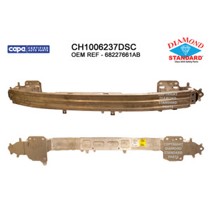 Upgrade Your Auto | Replacement Bumpers and Roll Pans | 17-21 Chrysler Pacifica | CRSHX01404