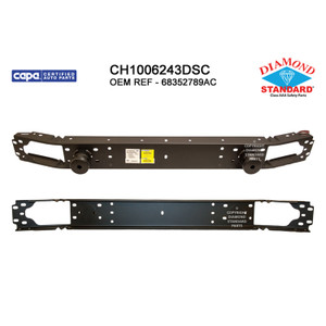 Upgrade Your Auto | Replacement Bumpers and Roll Pans | 18-21 Jeep Wrangler | CRSHX01407