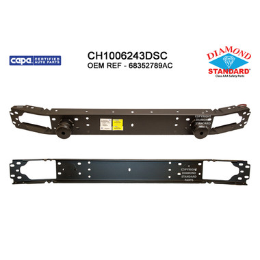 Upgrade Your Auto | Replacement Bumpers and Roll Pans | 18-21 Jeep Wrangler | CRSHX01407