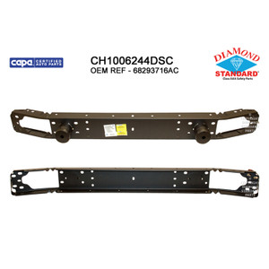 Upgrade Your Auto | Replacement Bumpers and Roll Pans | 18-21 Jeep Wrangler | CRSHX01408