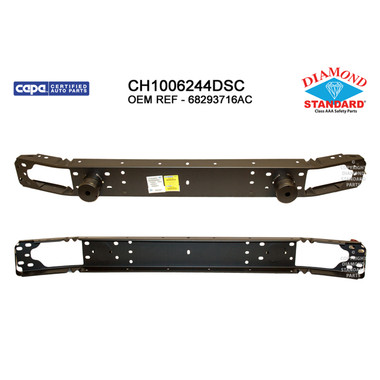 Upgrade Your Auto | Replacement Bumpers and Roll Pans | 18-21 Jeep Wrangler | CRSHX01408