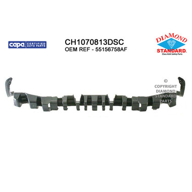 Upgrade Your Auto | Replacement Bumpers and Roll Pans | 05-07 Jeep Liberty | CRSHX01814