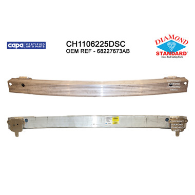 Upgrade Your Auto | Replacement Bumpers and Roll Pans | 17-21 Chrysler Pacifica | CRSHX02042