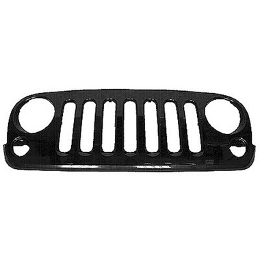 Upgrade Your Auto | Replacement Grilles | 07-17 Jeep Wrangler | CRSHX02352