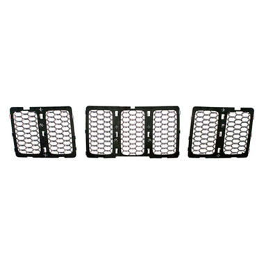 Upgrade Your Auto | Grille Overlays and Inserts | 14-16 Jeep Grand Cherokee | CRSHX02425