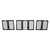 Upgrade Your Auto | Grille Overlays and Inserts | 14-16 Jeep Grand Cherokee | CRSHX02425