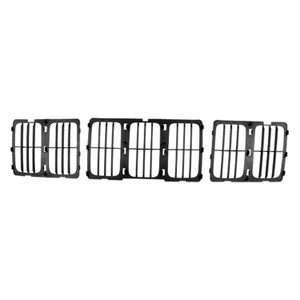 Upgrade Your Auto | Grille Overlays and Inserts | 14-16 Jeep Grand Cherokee | CRSHX02428