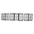 Upgrade Your Auto | Grille Overlays and Inserts | 14-16 Jeep Grand Cherokee | CRSHX02429