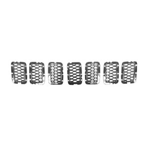Upgrade Your Auto | Replacement Grilles | 17-20 Jeep Grand Cherokee | CRSHX02479