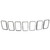 Upgrade Your Auto | Grille Overlays and Inserts | 17-21 Jeep Grand Cherokee | CRSHX02527