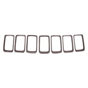 Upgrade Your Auto | Grille Overlays and Inserts | 15-16 Jeep Grand Cherokee | CRSHX02530