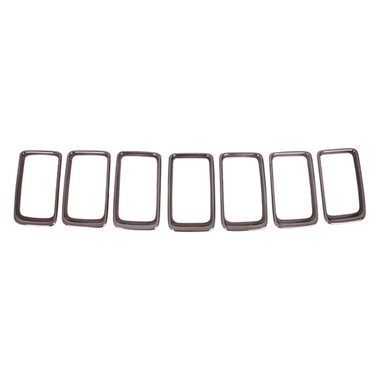 Upgrade Your Auto | Grille Overlays and Inserts | 15-16 Jeep Grand Cherokee | CRSHX02530