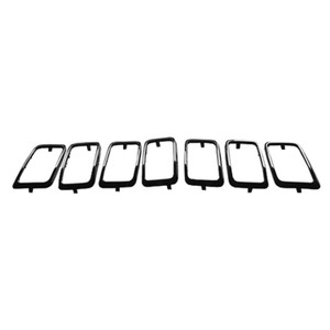 Upgrade Your Auto | Grille Overlays and Inserts | 17-21 Jeep Grand Cherokee | CRSHX02532