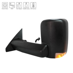 Upgrade Your Auto | Replacement Mirrors | 19-21 Dodge RAM 1500 | CRSHX03376