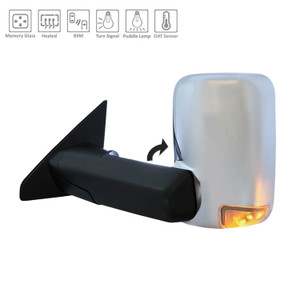 Upgrade Your Auto | Replacement Mirrors | 19 Dodge RAM 1500 | CRSHX03377