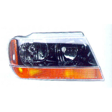 Upgrade Your Auto | Replacement Lights | 99-02 Jeep Grand Cherokee | CRSHL01193