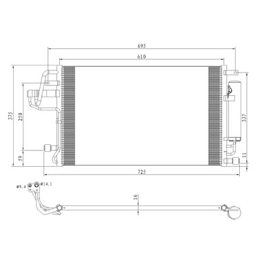 Upgrade Your Auto | HVAC Parts and Accessories | 05-09 Kia Sportage | CRSHA01862