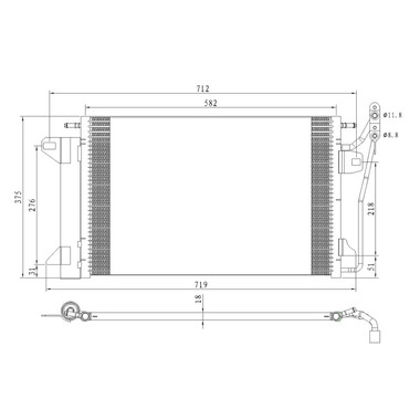 Upgrade Your Auto | HVAC Parts and Accessories | 07-12 Ford Fusion | CRSHA01882