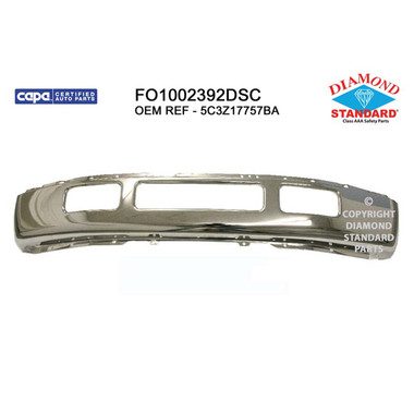 Upgrade Your Auto | Replacement Bumpers and Roll Pans | 05-07 Ford Super Duty | CRSHX03911