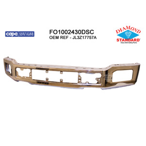 Upgrade Your Auto | Replacement Bumpers and Roll Pans | 18-20 Ford F-150 | CRSHX03932