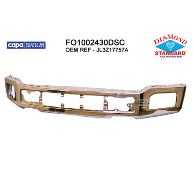 Upgrade Your Auto | Replacement Bumpers and Roll Pans | 18-20 Ford F-150 | CRSHX03932