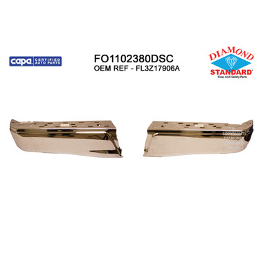 Upgrade Your Auto | Replacement Bumpers and Roll Pans | 15-20 Ford F-150 | CRSHX04751