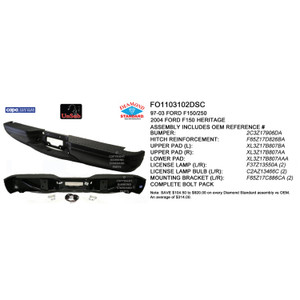 Upgrade Your Auto | Replacement Bumpers and Roll Pans | 97-04 Ford F-150 | CRSHX04769