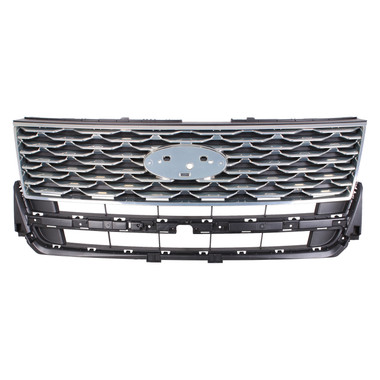 Upgrade Your Auto | Replacement Grilles | 18-19 Ford Explorer | CRSHX05393