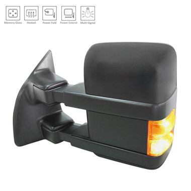 Upgrade Your Auto | Replacement Mirrors | 10-16 Ford Super Duty | CRSHX06399