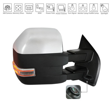 Upgrade Your Auto | Replacement Mirrors | 15-18 Ford F-150 | CRSHX06766