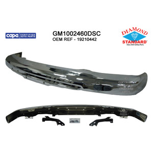 Upgrade Your Auto | Replacement Bumpers and Roll Pans | 04-12 GMC Canyon | CRSHX07077