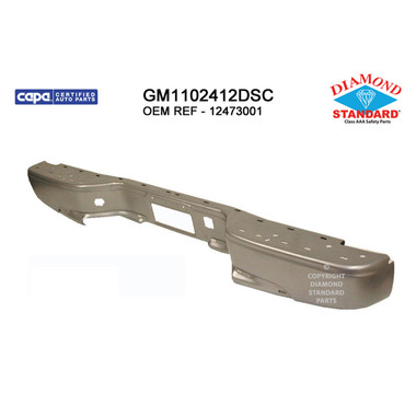 Upgrade Your Auto | Replacement Bumpers and Roll Pans | 99-07 Chevrolet Silverado 1500 | CRSHX08531