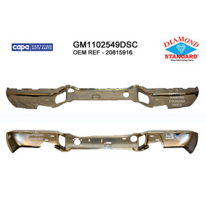 Upgrade Your Auto | Replacement Bumpers and Roll Pans | 04-12 GMC Canyon | CRSHX08542