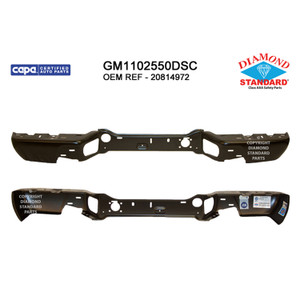 Upgrade Your Auto | Replacement Bumpers and Roll Pans | 04-12 GMC Canyon | CRSHX08548