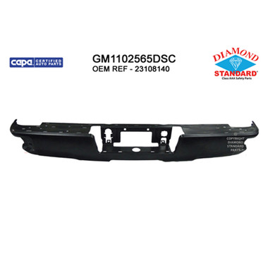 Upgrade Your Auto | Replacement Bumpers and Roll Pans | 14-19 Chevrolet Silverado 1500 | CRSHX08573