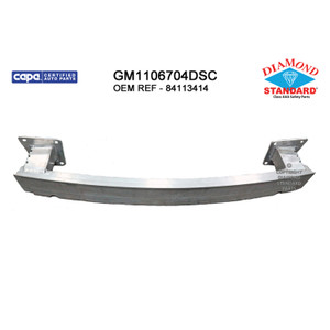 Upgrade Your Auto | Replacement Bumpers and Roll Pans | 16-21 Chevrolet Malibu | CRSHX08693