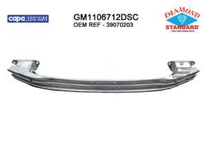 Upgrade Your Auto | Replacement Bumpers and Roll Pans | 17-19 Chevrolet Cruze | CRSHX08699